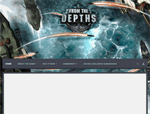 Tablet Screenshot of fromthedepthsgame.com